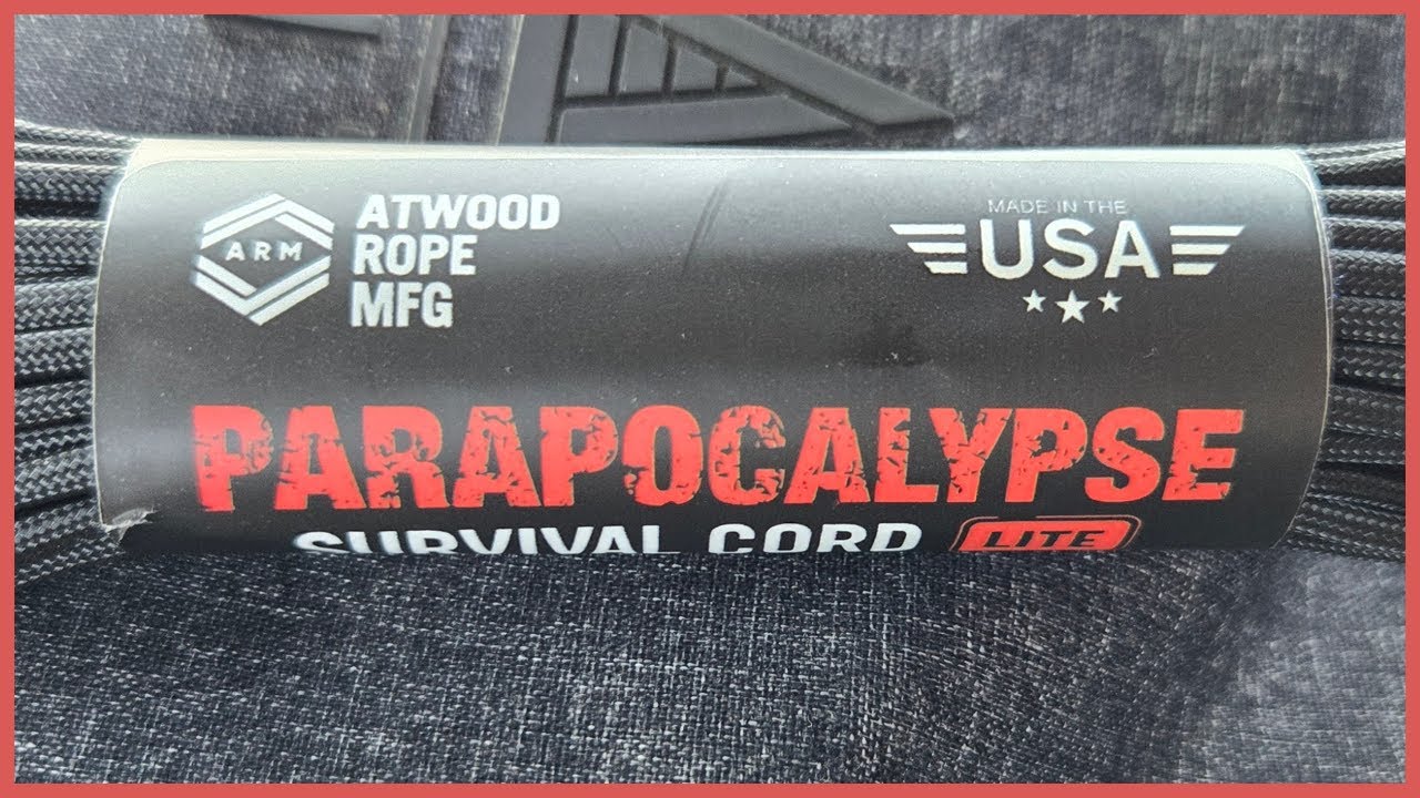 Atwood Rope Parapocalypse Cord Lite | First Look | Strive2Survive