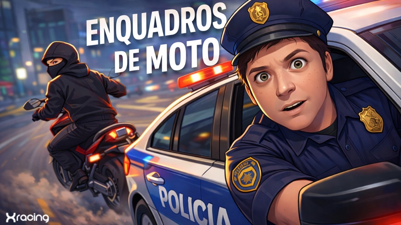 REAGINDO A ENQUADROS DE MOTO EP.132