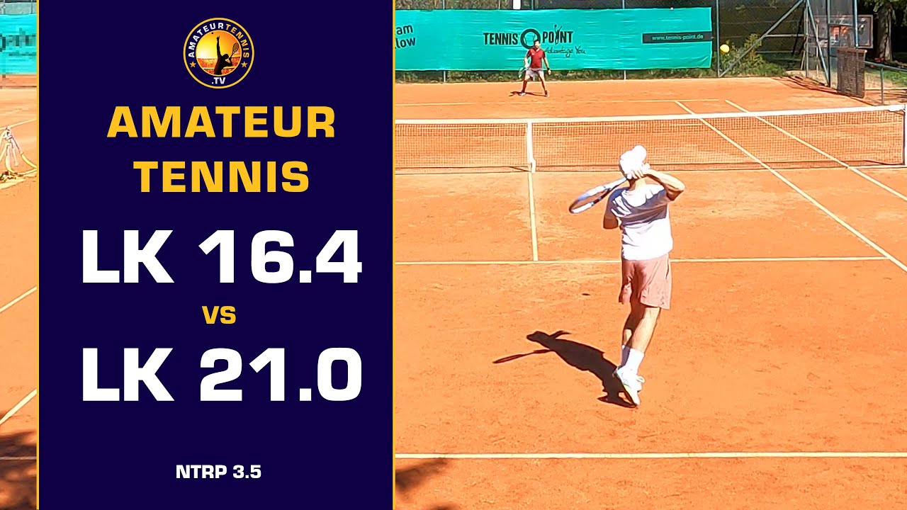 🎾 LK 16.4 vs 21.0 | 2024 | Full Amateur Tennis Match | NTRP 3.5