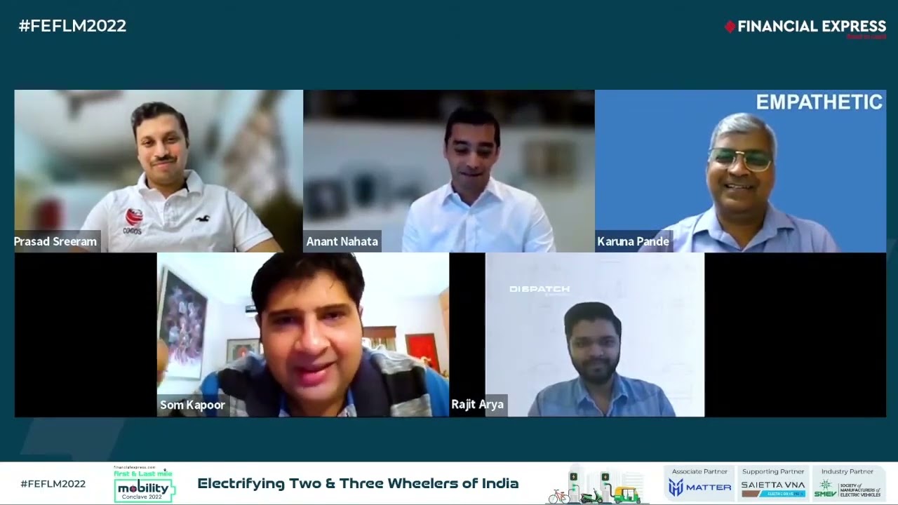 Exicom MD Mr. Anant Nahata at the First & Last Mile Mobility Conclave 2022