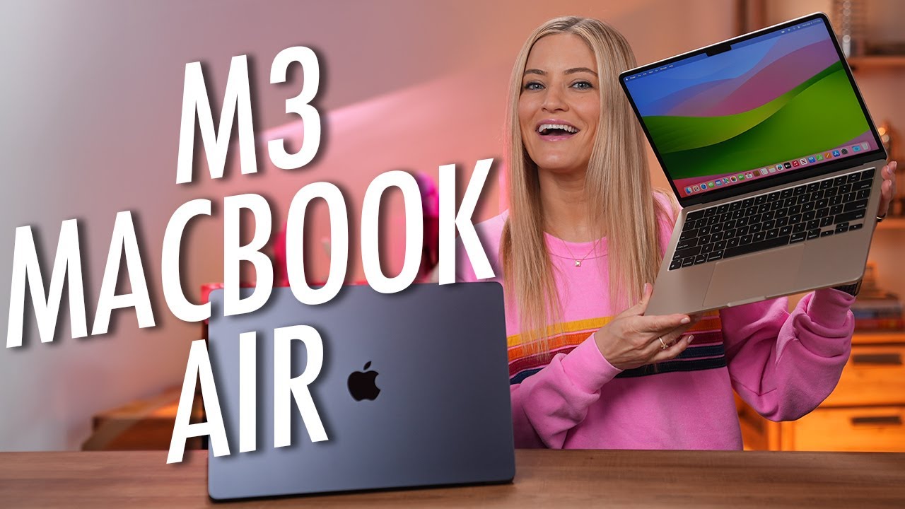 Первый взгляд на M3 MacBook Air 👀
