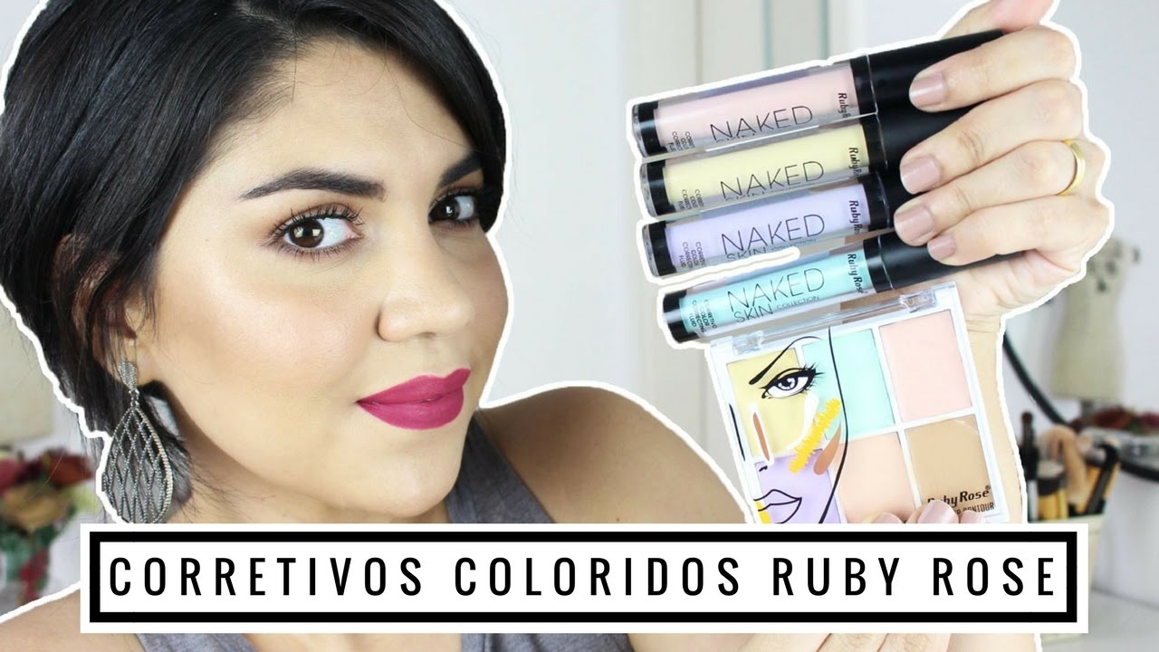 Corretivos Coloridos Ruby Rose | Resenha + Dicas de Camuflagem