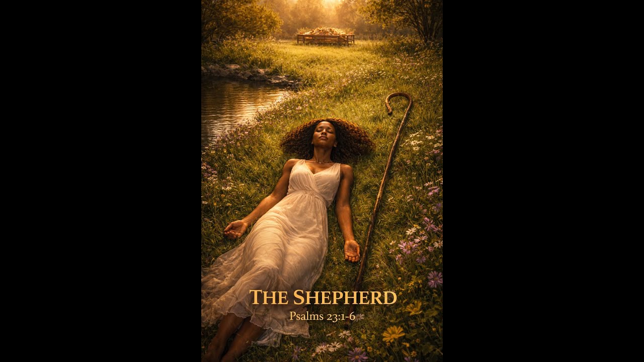 The Shepherd (Psalms 23:1-6) - Word Version