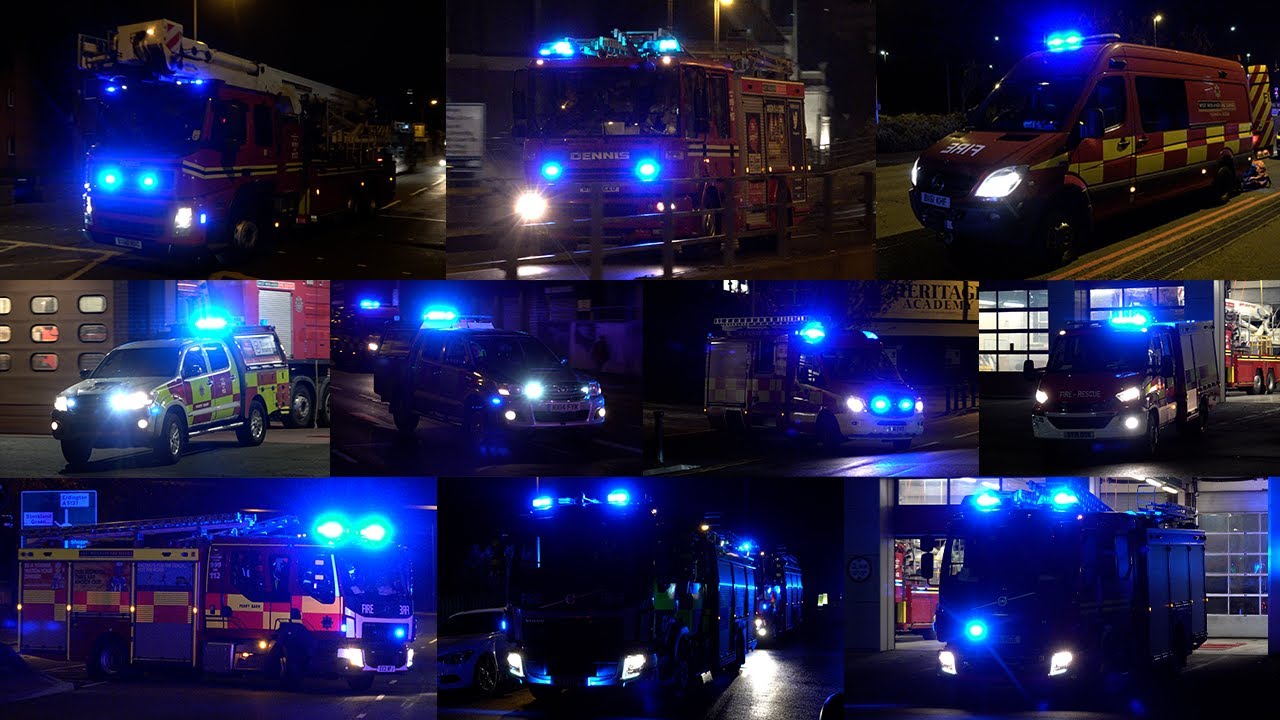 [BONFIRE NIGHT] Multiple Fire Engines, Technical Rescue, Police Cars & Ambulances Responding!