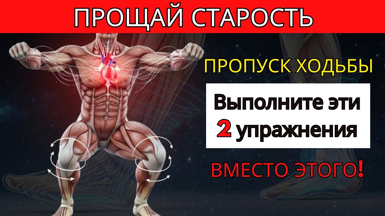 Вам больше 60? Эти 2 упражнения лучше, чем ходьба — одобрено специалистами!