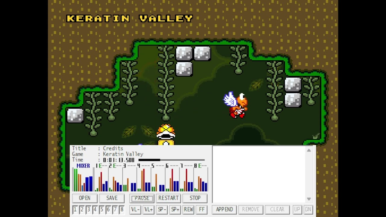 Keratin Valley OST - Title Screen, Credits, and Ending
