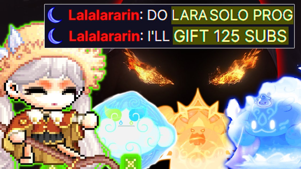 I Got Challenged To Solo Boss Progression in MapleStory