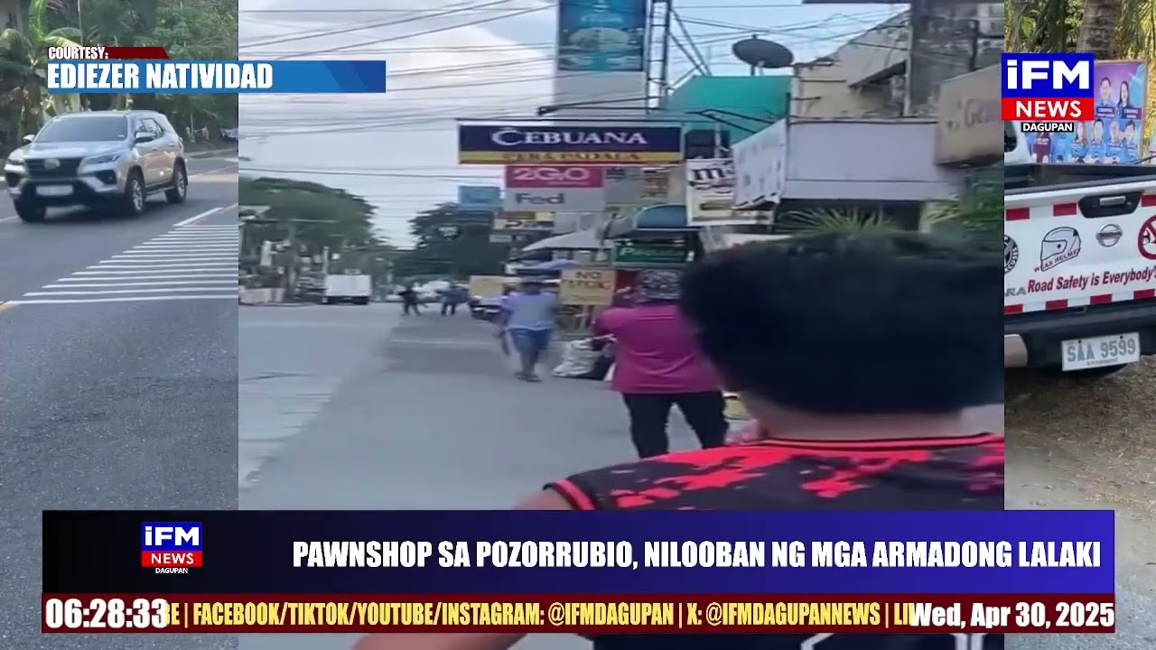 PAWNSHOP SA POZORRUBIO, NILOOBAN NG MGA ARMADONG LALAKI