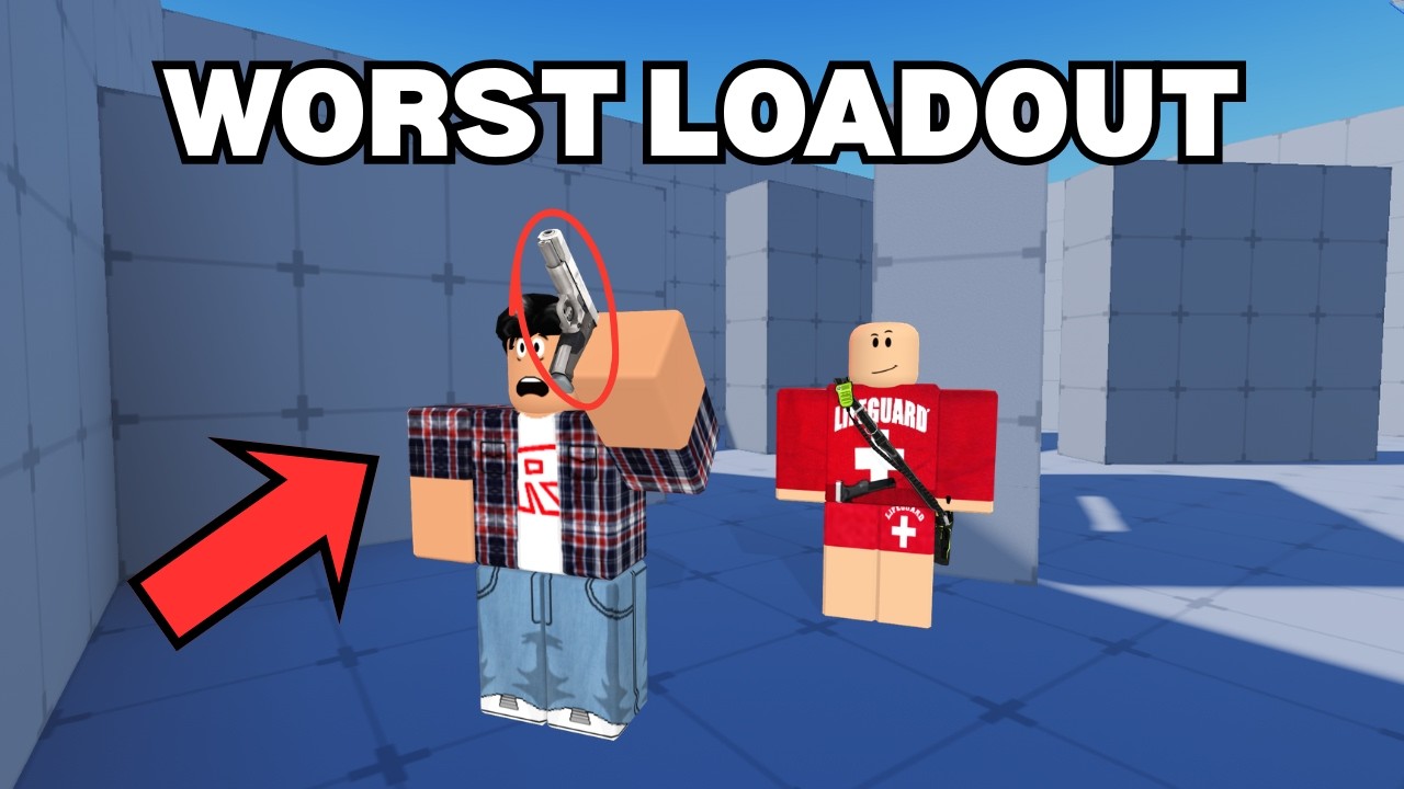 We Used the WORST Loadout in Roblox Rivals… It Was Painful