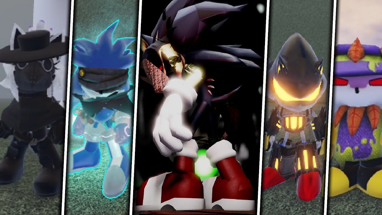 Sonic Outcome Memories v0.2  &ndash; ALL NEW Cosmetics and Variants Showcase (Sonic Roblox Fangame)