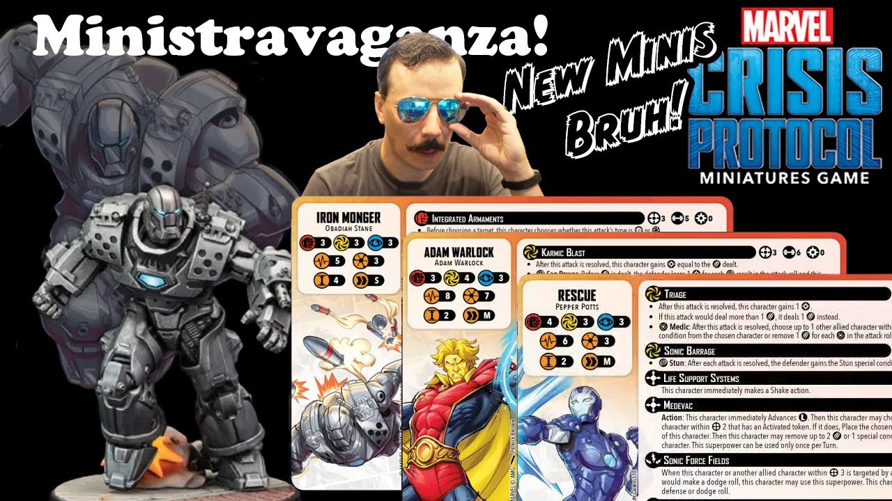 Ministravaganza Marvel Crisis Protocol 2025: новые миниатюры испорчены!