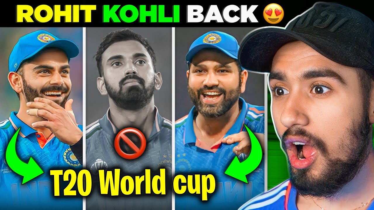 OMG! Kohli & Rohit for T20 World Cup? 😍 | KL Rahul dropped? 👀 | IND vs AFG