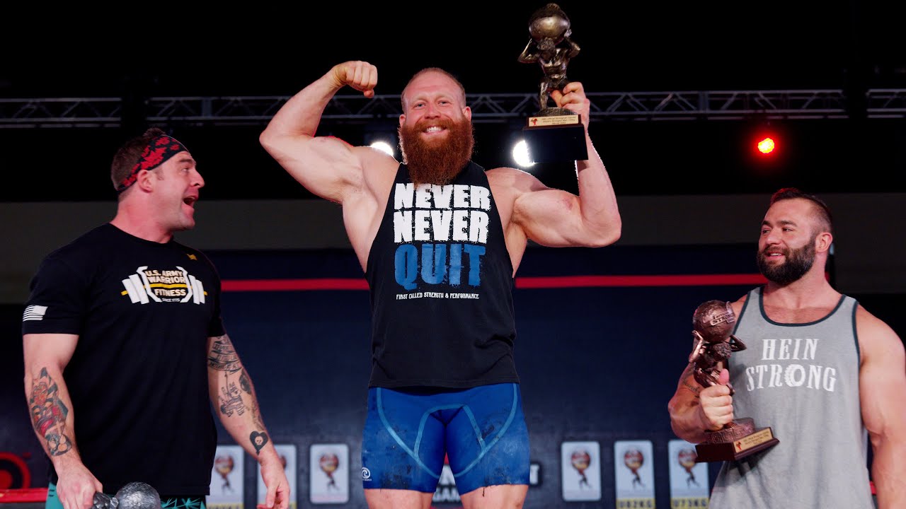 World's Strongest Man u105kg | 2022 Official Strongman Games