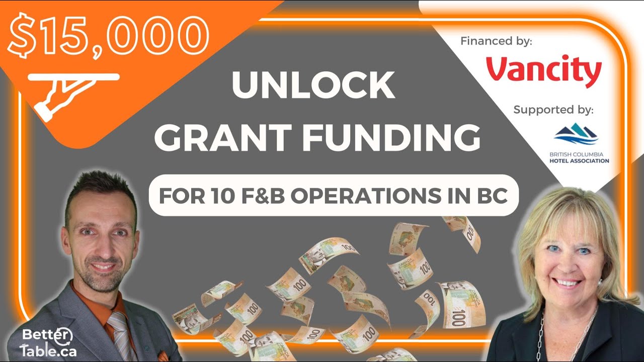 Unlock Vancity Grant Funding for your F&B Operations in BC