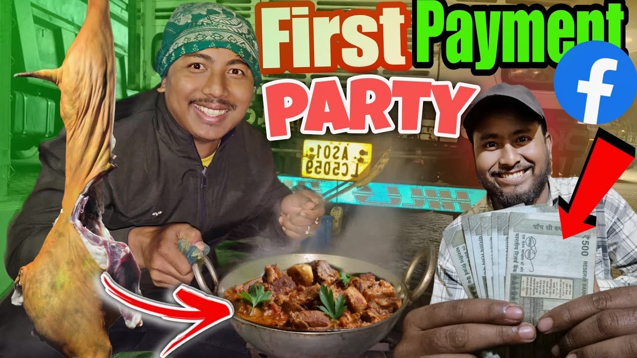 Rohit ৰ First Payment 🤑 Party 😋 Kiman Pale?😃 @AjayBoro28 