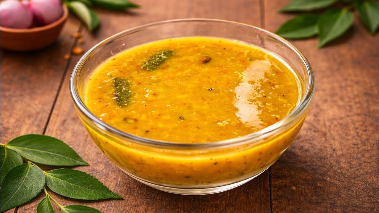 రైస్ కి పర్ఫెక్ట్ పెసరపప్పు పులుసు 🔥