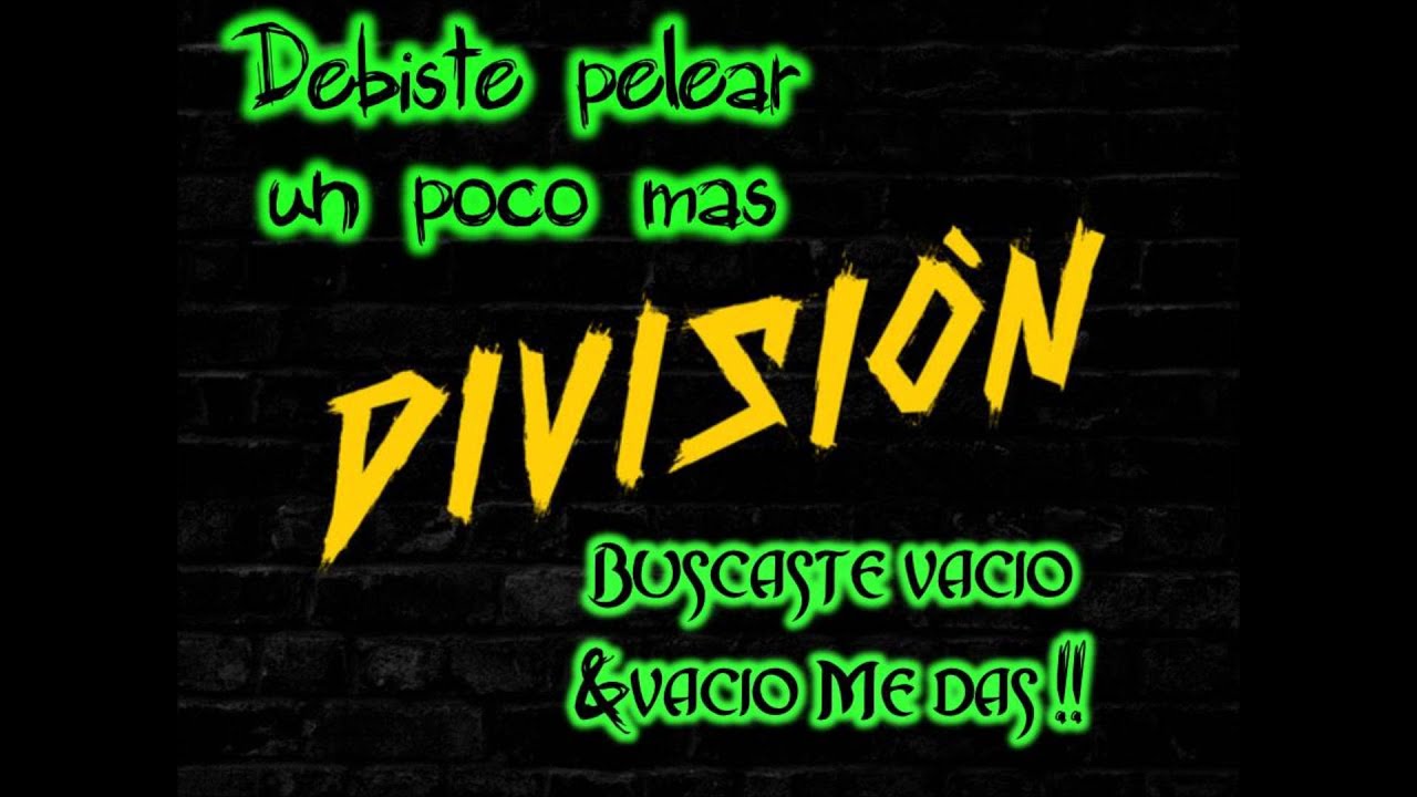 Señales-Division Minuscula [letraHD]