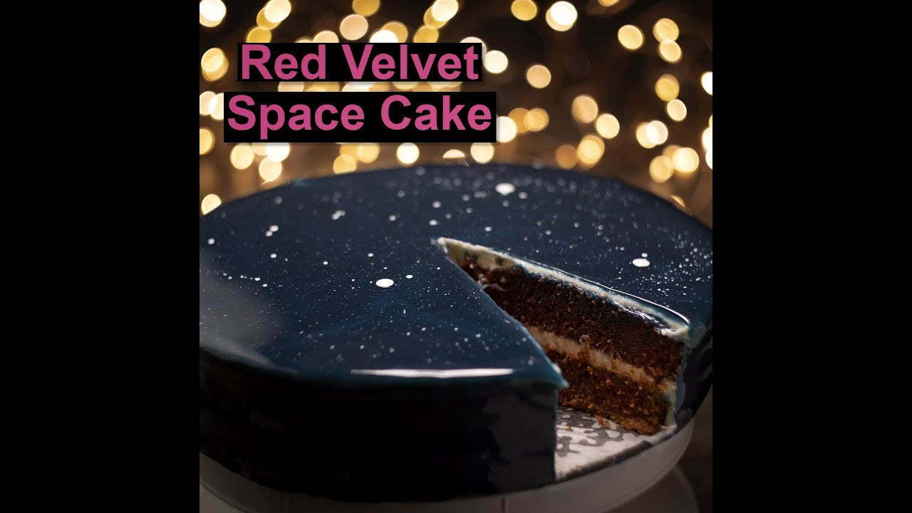 Red Velvet Space Cake