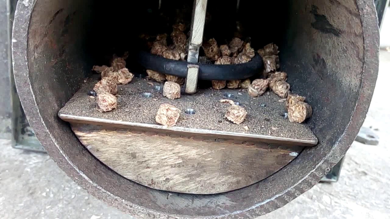 Самодельная пеллетная горелка: моя версия