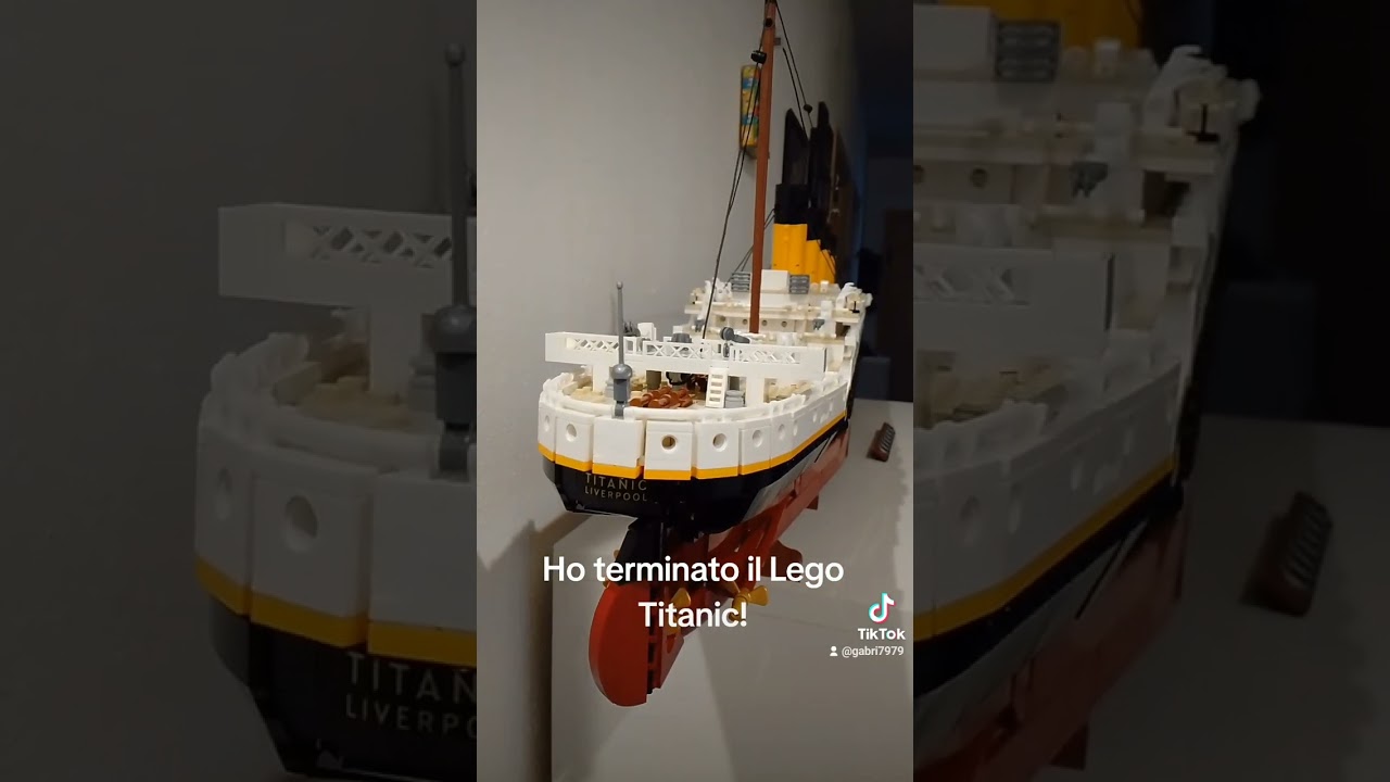 Lego Titanic finito!