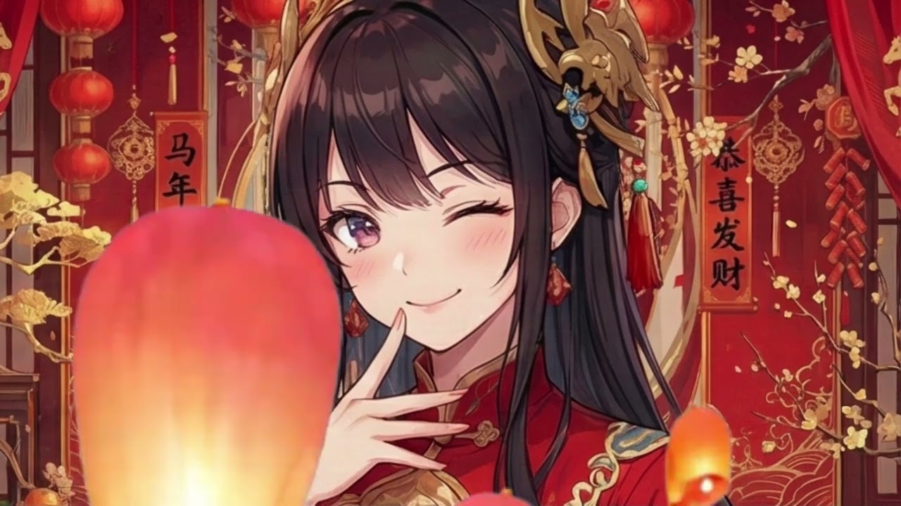 Chinese New Year Lofi 🧧 Year of the Horse | Happy Study & Relax Music | Guzheng, Erhu, Bamboo Flute