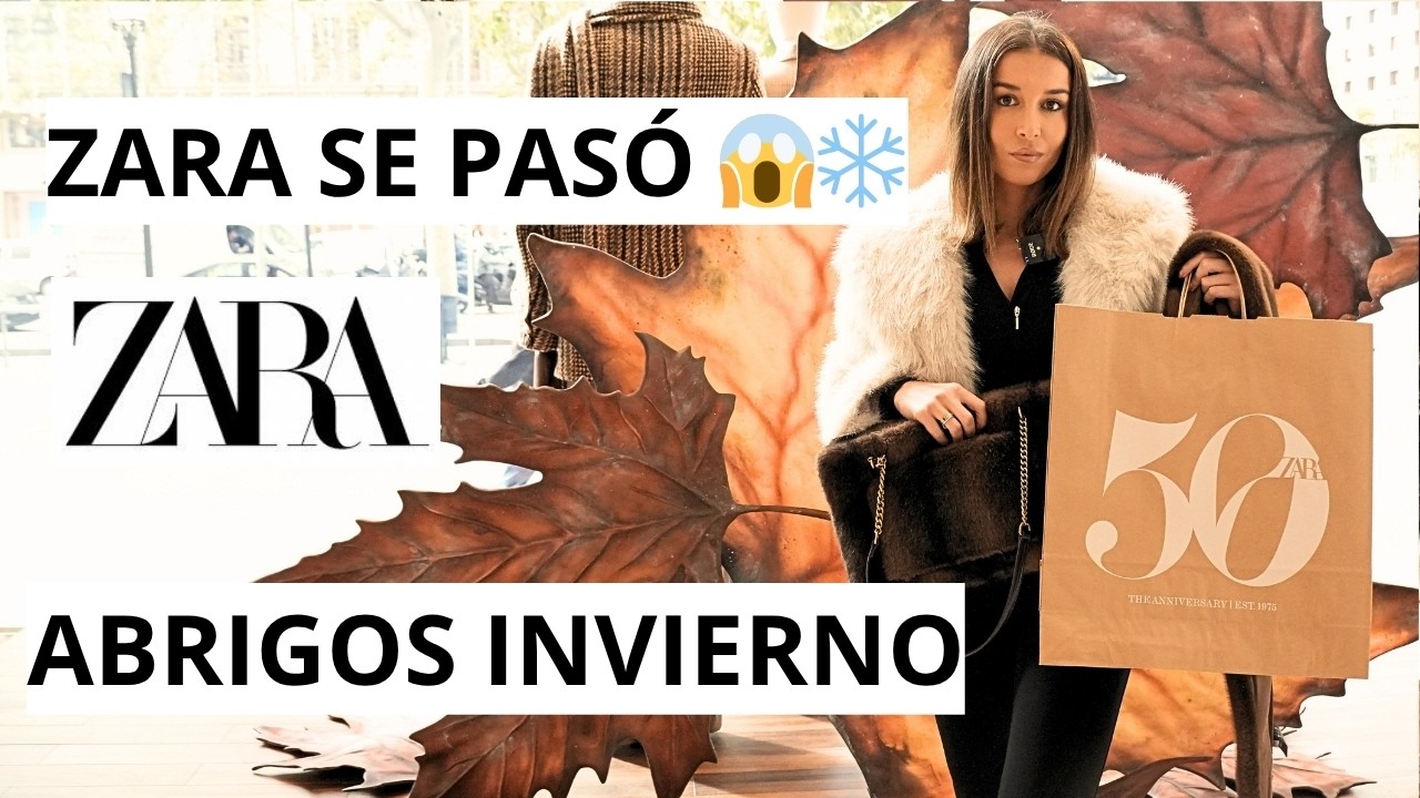 Fui a ZARA a probarme TODOS los abrigos y chaquetas de invierno&hellip; y fue una LOCURA 😱🧥 GRAN HAUL
