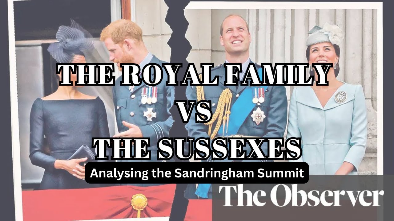 Megxit Analysis - Business School Negotiations | Were the Sussexes at Fault? Sandringham Summit?