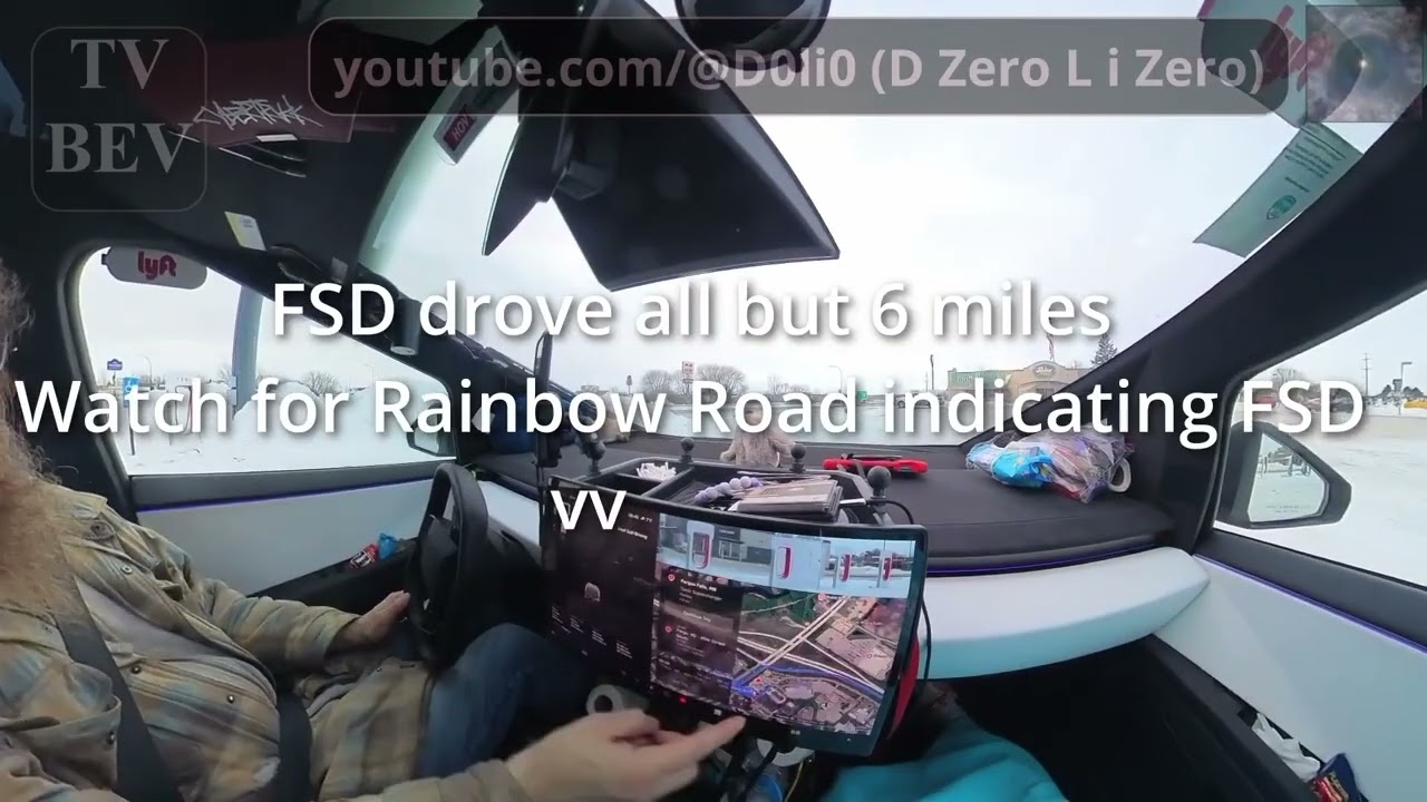 20260102 64x #CyberPlasma @CyberTruck Road Trip FSDv14.2.2.2