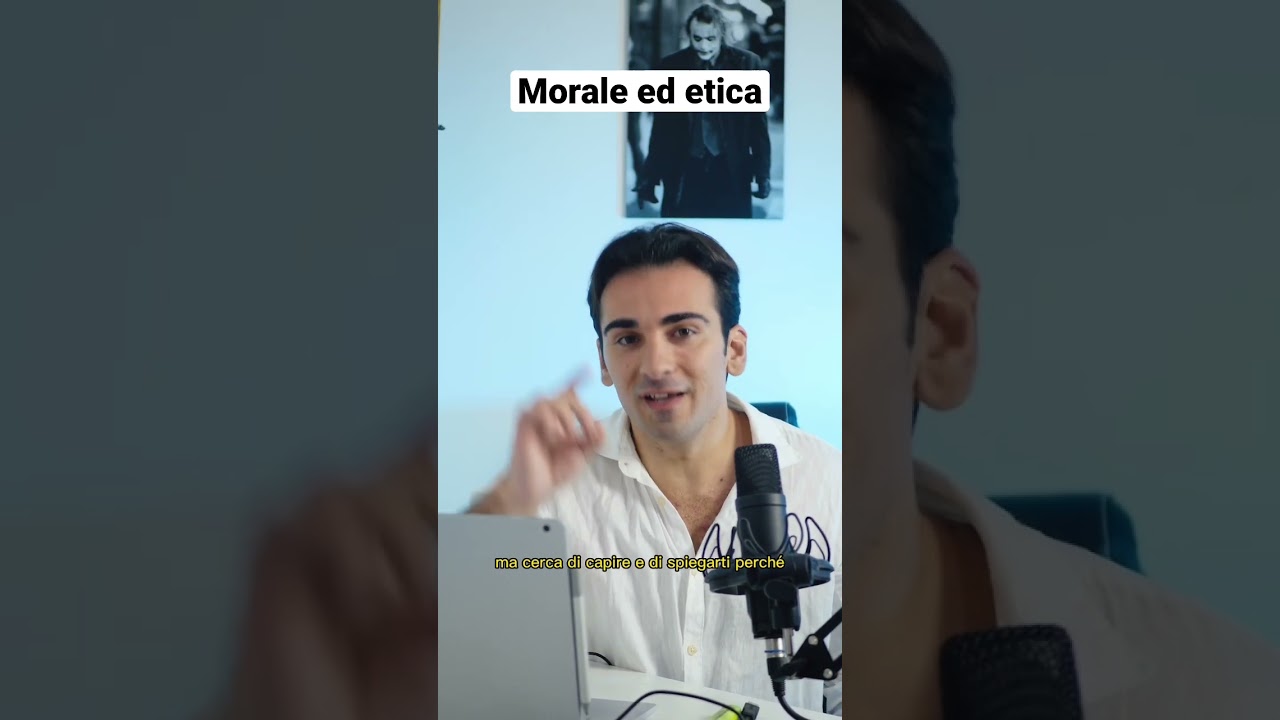 Differenza tra morale ed etica 