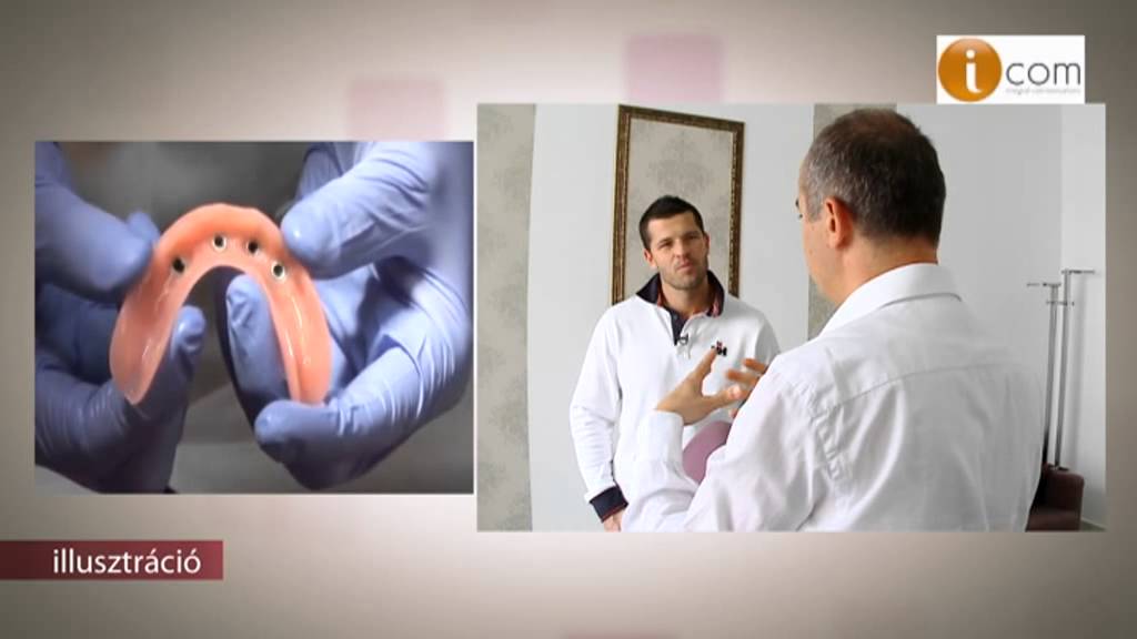 Dr. Szab&oacute; L&aacute;szl&oacute; alap&iacute;t&oacute;-igazgat&oacute; k&eacute;pviselte a Fixfogsor Rendelőt a TV2-n