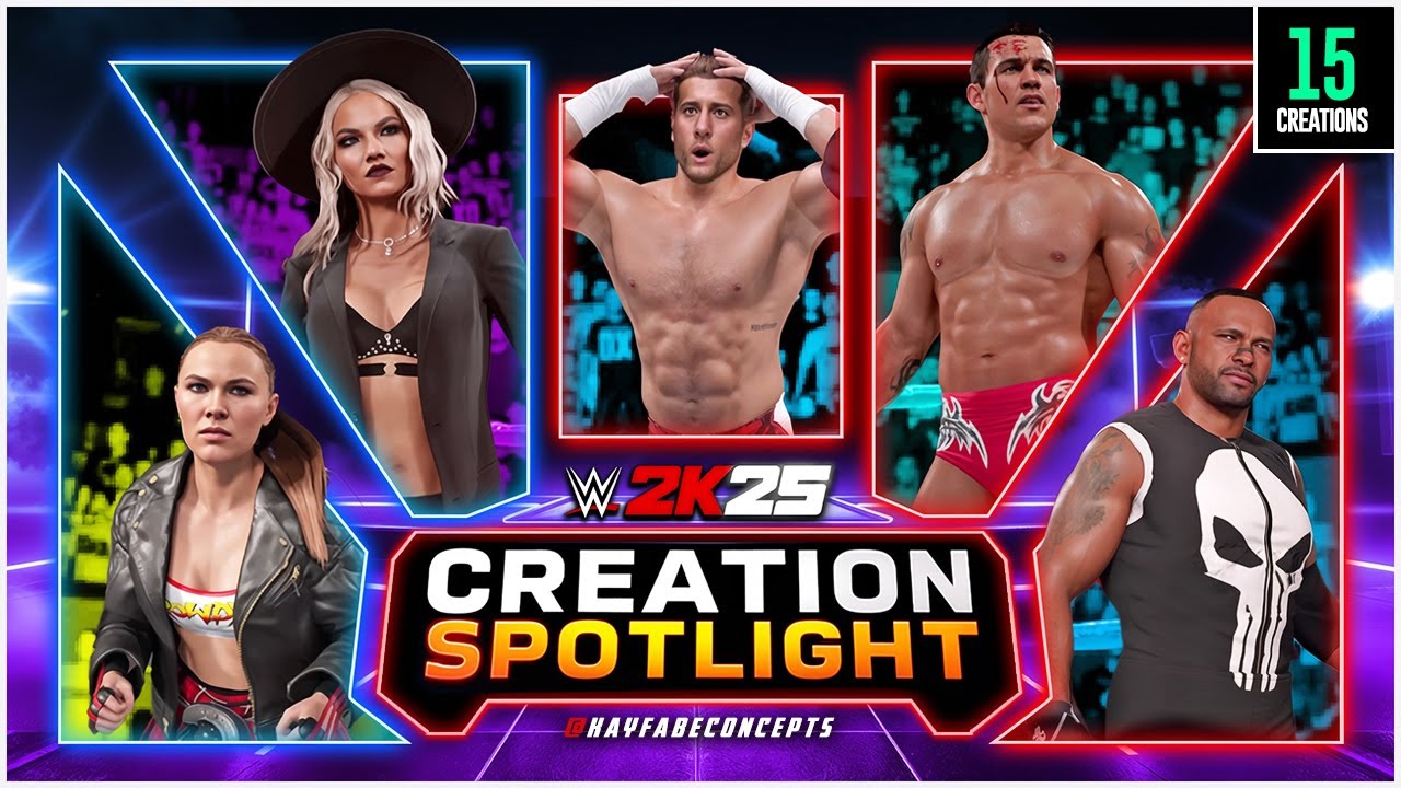 Не пропустите творения сообщества WWE 2K25, которые вам НУЖНО увидеть!