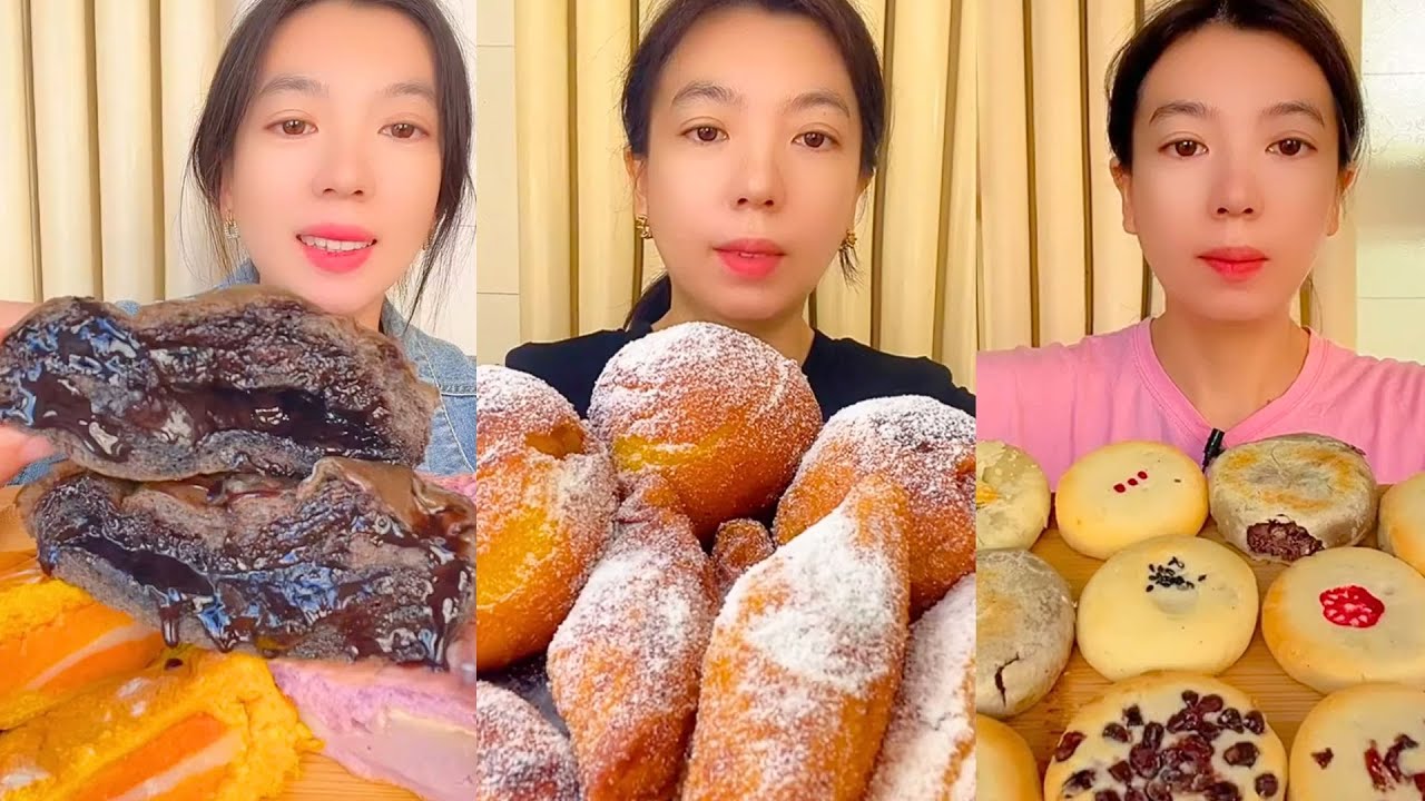 Traditional Chinese Homemade Food Eating Show | Buns Noodles & Desserts Mukbang #69
