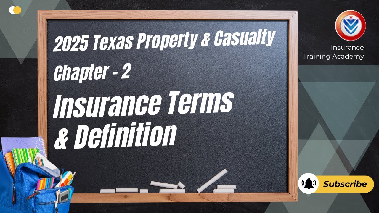 The BEST Way to Learn P&C Insurance Terms FAST