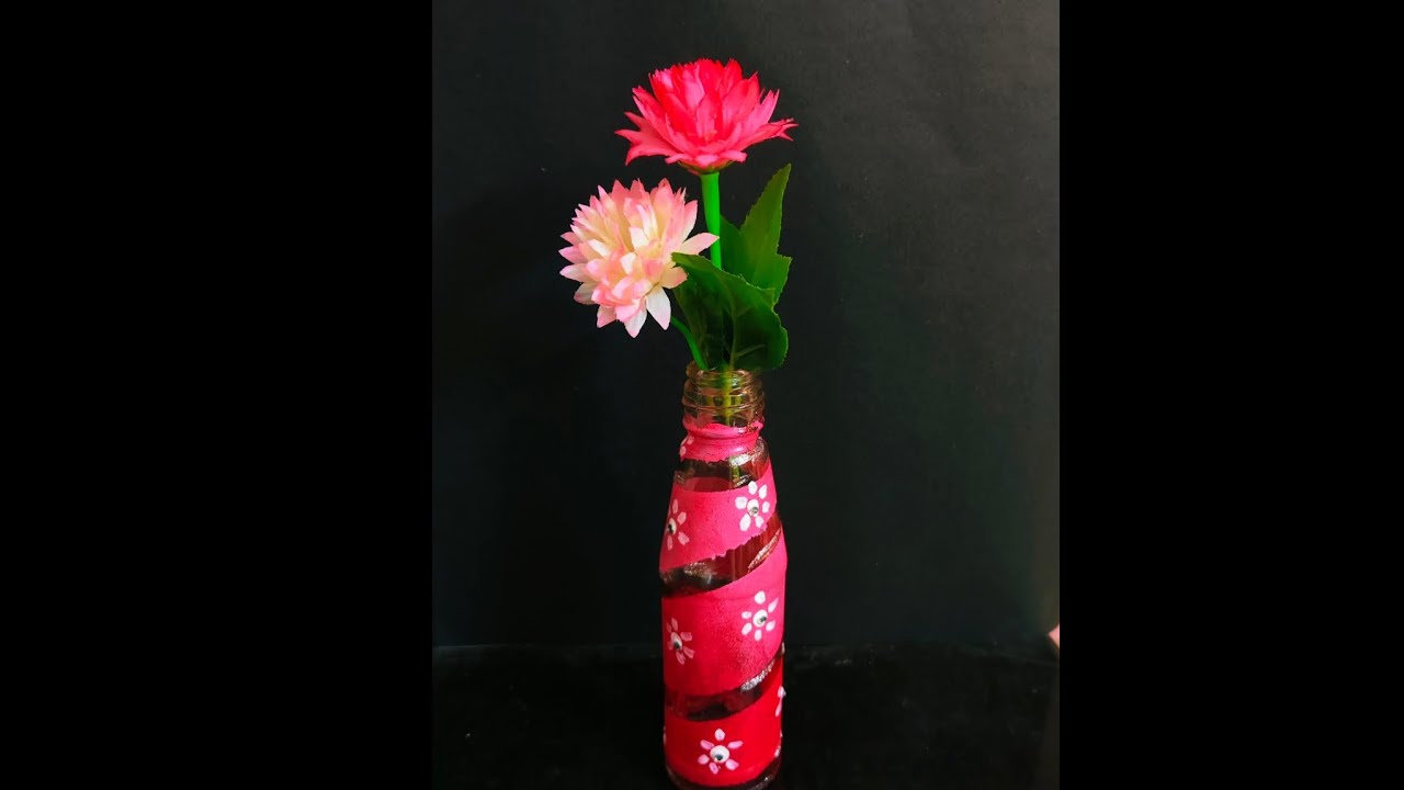 ✨🎨🖌️Bottle art - Art from waste ✨🎨🖌️