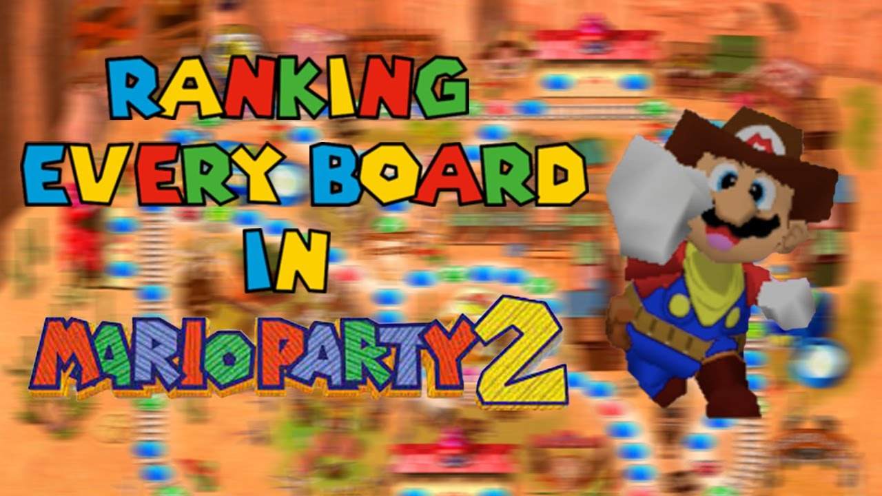 Ranking All Boards in Mario Party 2