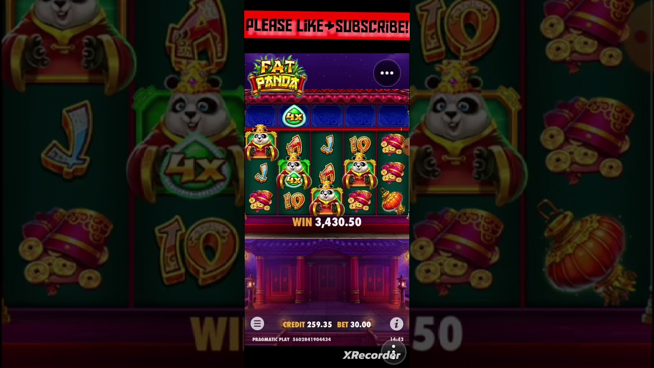 Fat Panda Big Win! #onlineslotqueen #nuebegaming #pragmatic