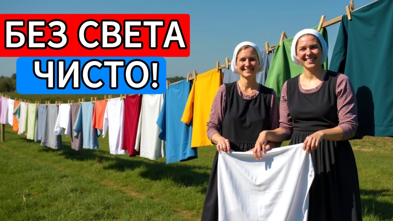 Как постирать ВСЁ бельё без ЭЛЕКТРИЧЕСТВА? | ТЫ НЕ ПОВЕРИШЬ, НАСКОЛЬКО ЭТО ПРОСТО!