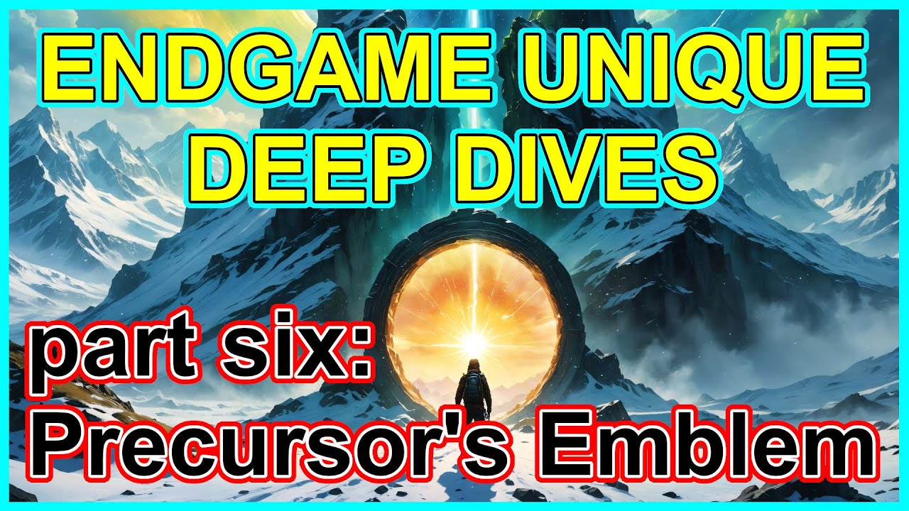 POE Endgame Unique Deep Dives ep 6 - Precursor's Emblem - Most RNG Unique Of All? Path of Exile