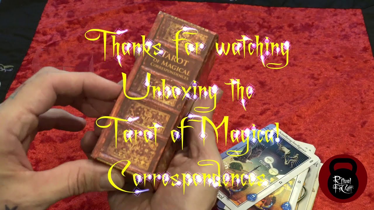 Tarot Of Magical Correspondences Unboxing