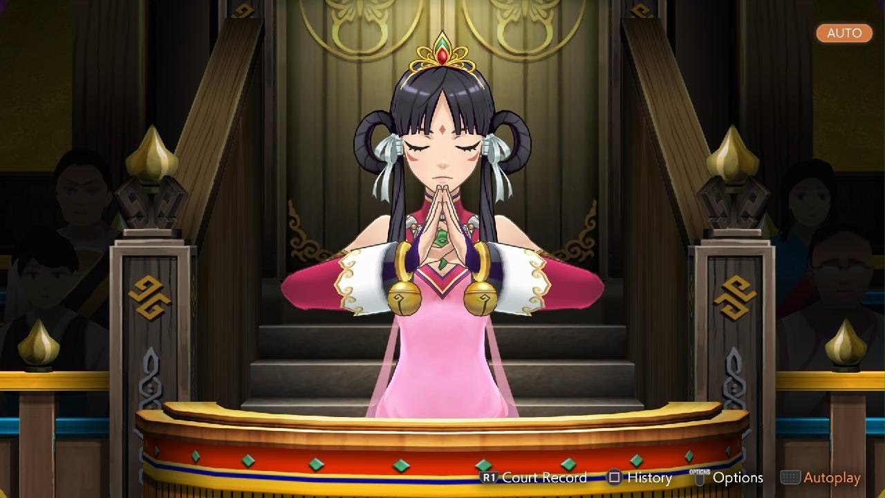 Ace Attorney Spirit of Justice - Rayfa Speech Pre Dance of Devotion