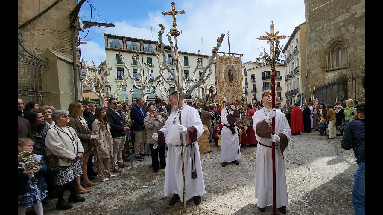 Procesión del Domingo de Ramos en Huesca