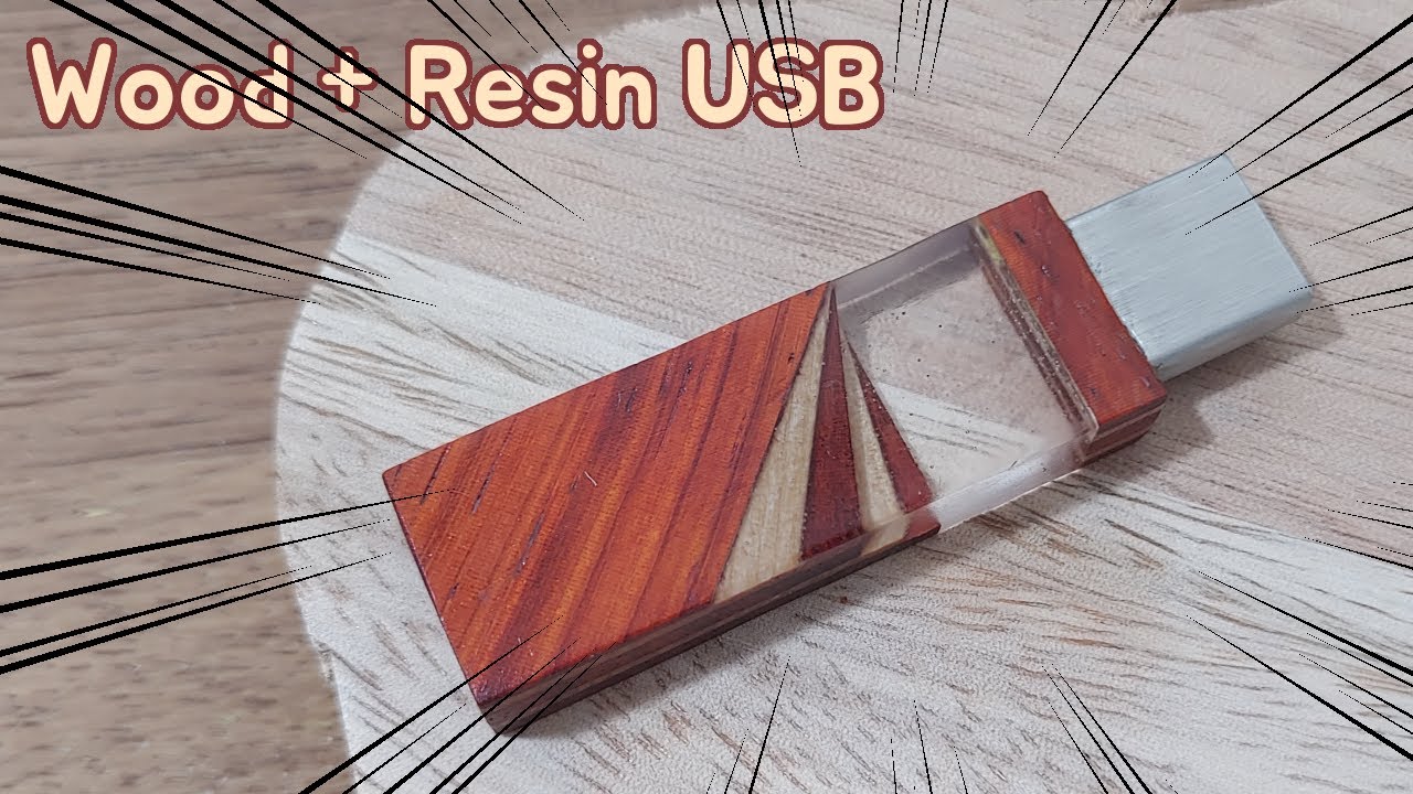 [DIY] USB with Resin and Wood