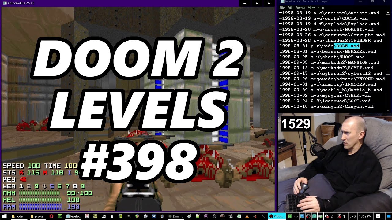 TimeOfDeath plays /idgames: Episode 398
