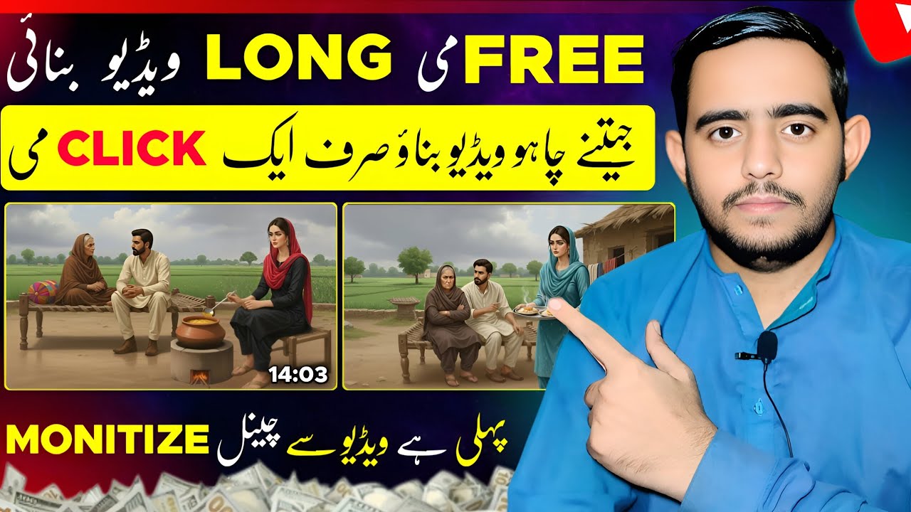How to Create Long video with AI | ai video Kaise Banaye 🆓 | Ai se Long video Kaise Banaye FREE 🔥