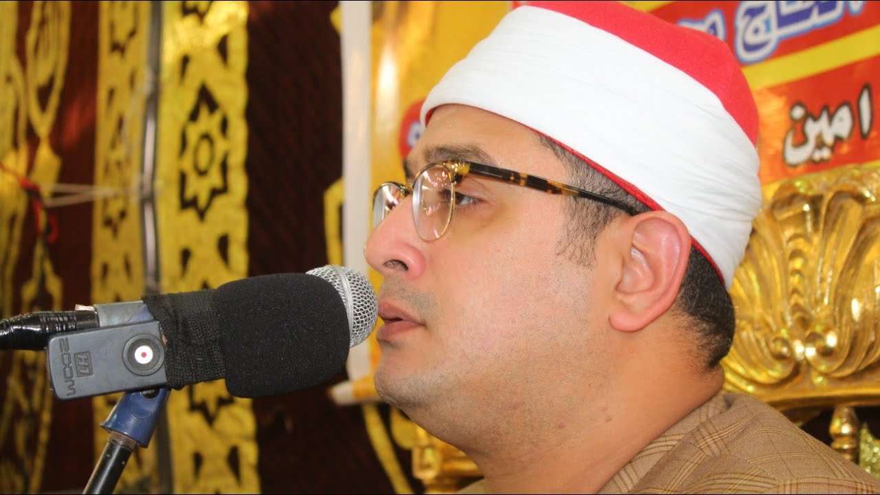 الشيخ محمود الشحات محمد انور البقرة عزاء حرم الحاج مصطفي حجاب  عرب عبس قليوبية 7=10=2023