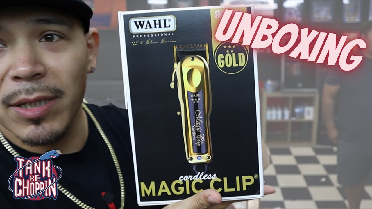 Unboxing New Gold Wahl Magic Clip