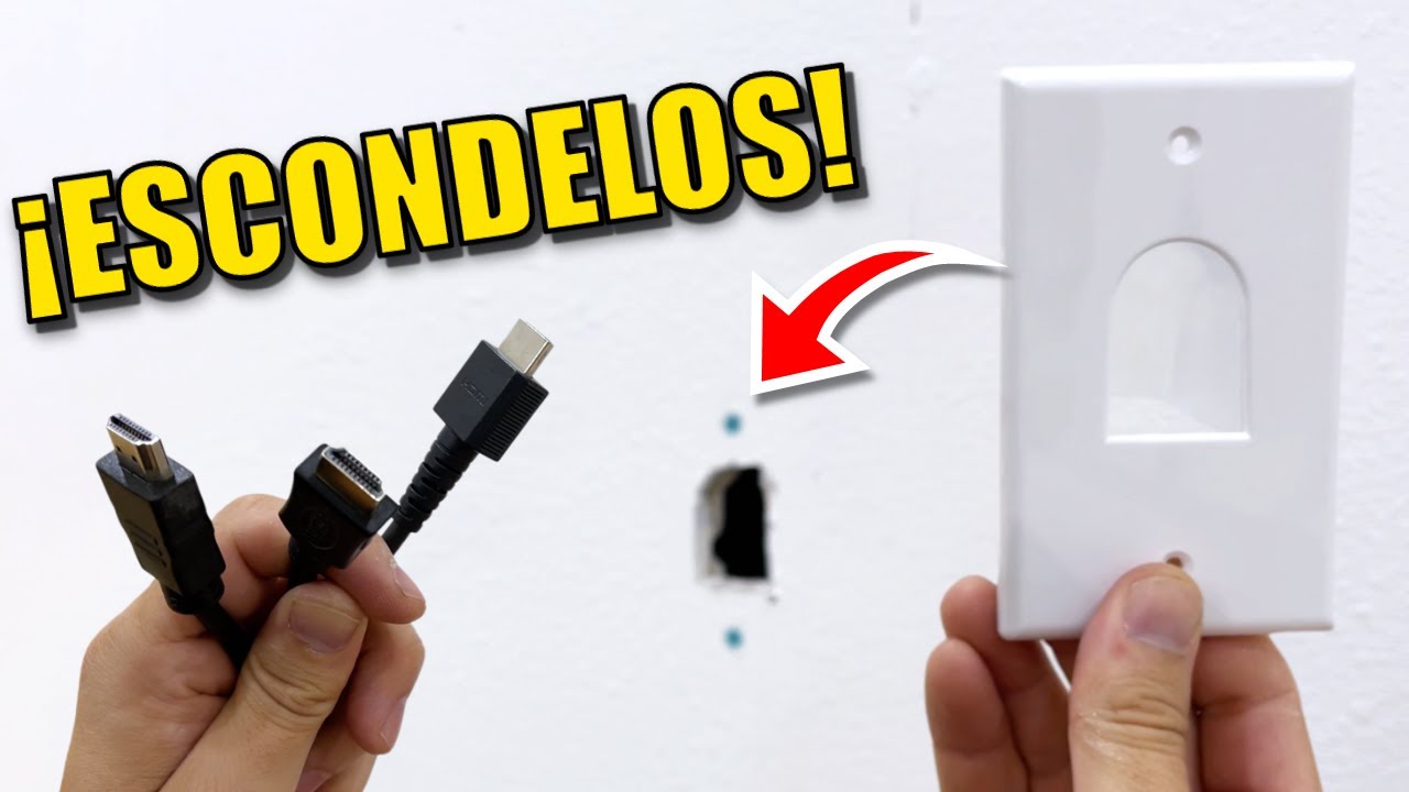 C&oacute;mo Esconder los Cables de tu TV