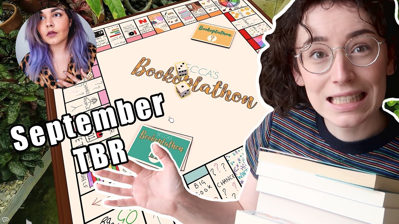 I recreated Bookopoly as a video game 🎲 September TBR  #bookoplathon 2022 ✨