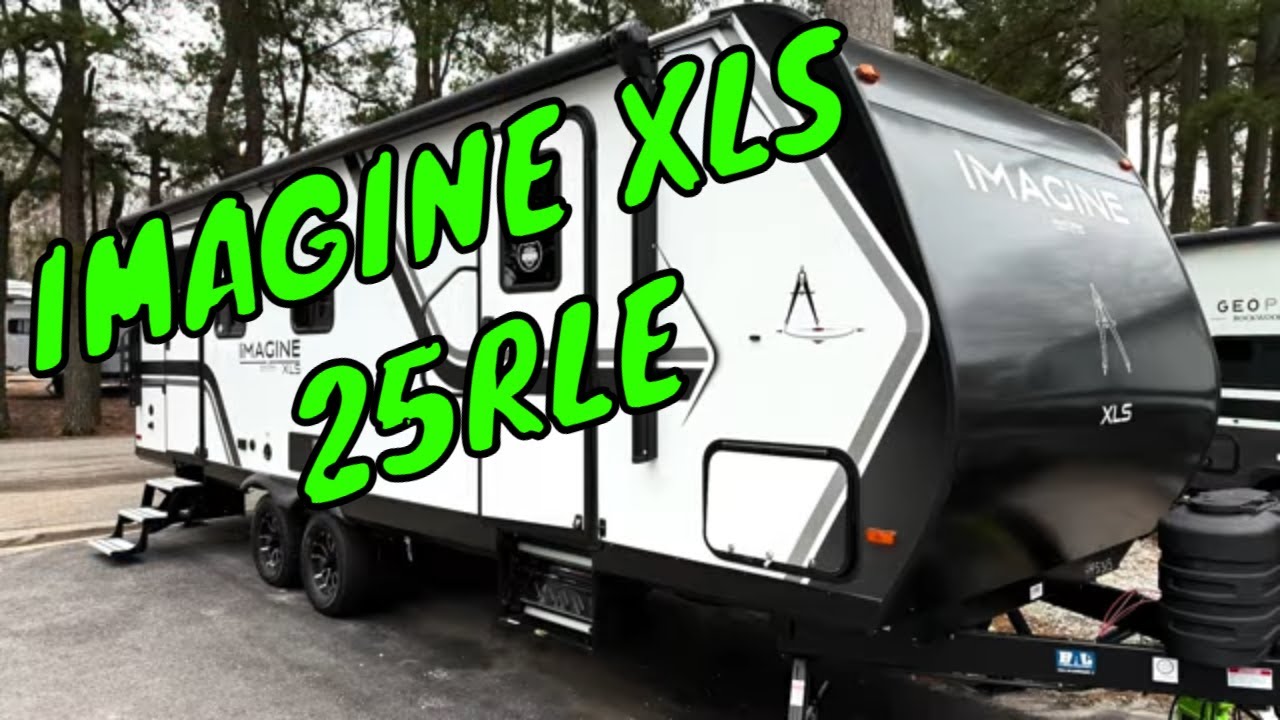 NEW 2026 GRAND DESIGN IMAGINE XLS 25RLE TRAVEL TRAILER FLOORPLAN Dodd RV WALKTHROUGH COUPLES CAMPER