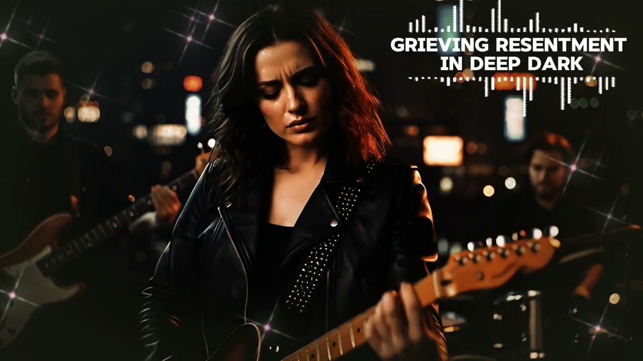 🥃 Grieving Resentment in Deep Dark | Rusted Soul #BluesRockDiva #HardBluesRock 🗡️